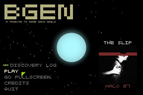 B-Gen title screen